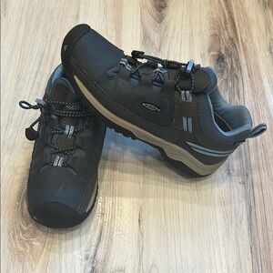 Keen Koven Men Sz 5 Hiking Shoes Waterproof Blue Gray 1022922